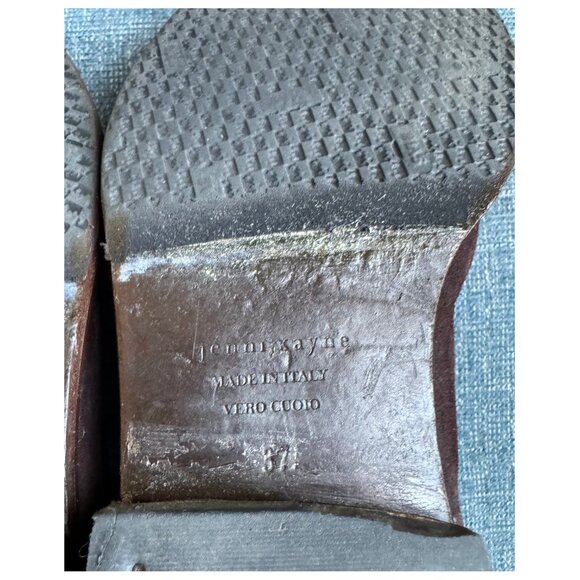 Jenni Kayne Suede Chelsea Ankle Boots | Size 37 7 | Dark Brown - Picture 8 of 11